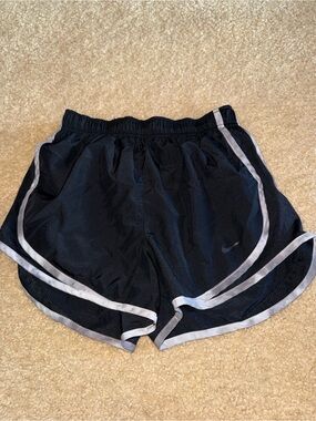 Nike Women’s Black Running Shorts with Tye Dye Trim